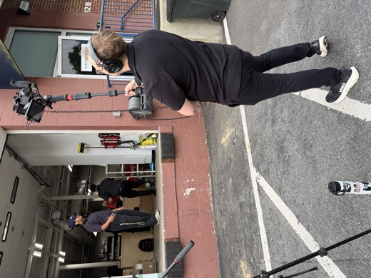 Behind the scenes on a ProLight Media shoot