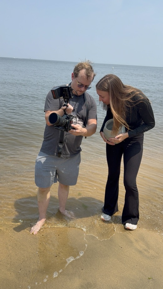 Behind the scenes on a ProLight Media shoot