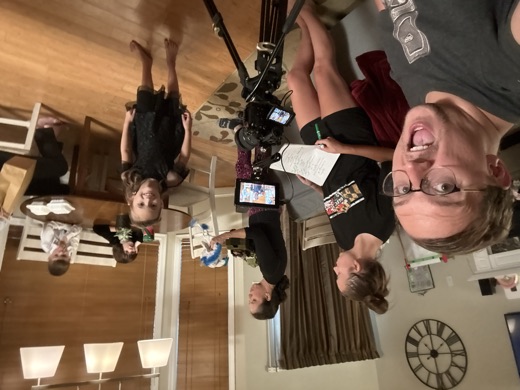 Behind the scenes on a ProLight Media shoot