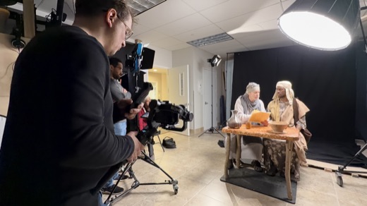 Behind the scenes on a ProLight Media shoot