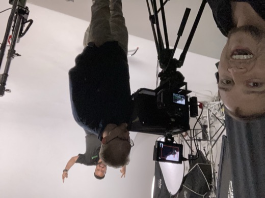 Behind the scenes on a ProLight Media shoot